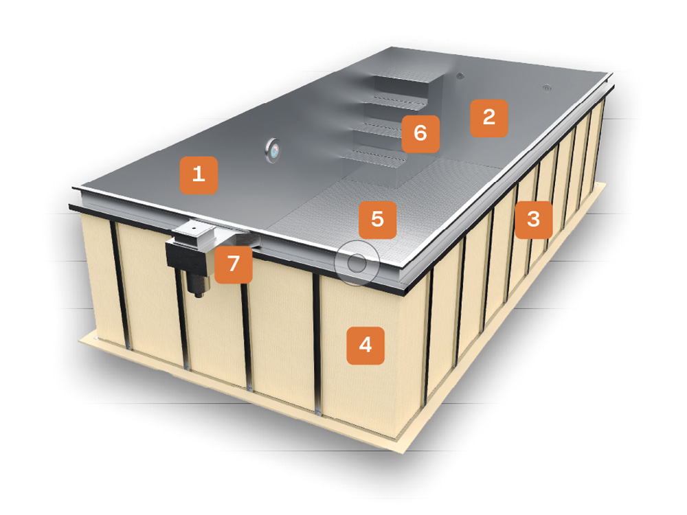 Nerezový bazén Simply Pool